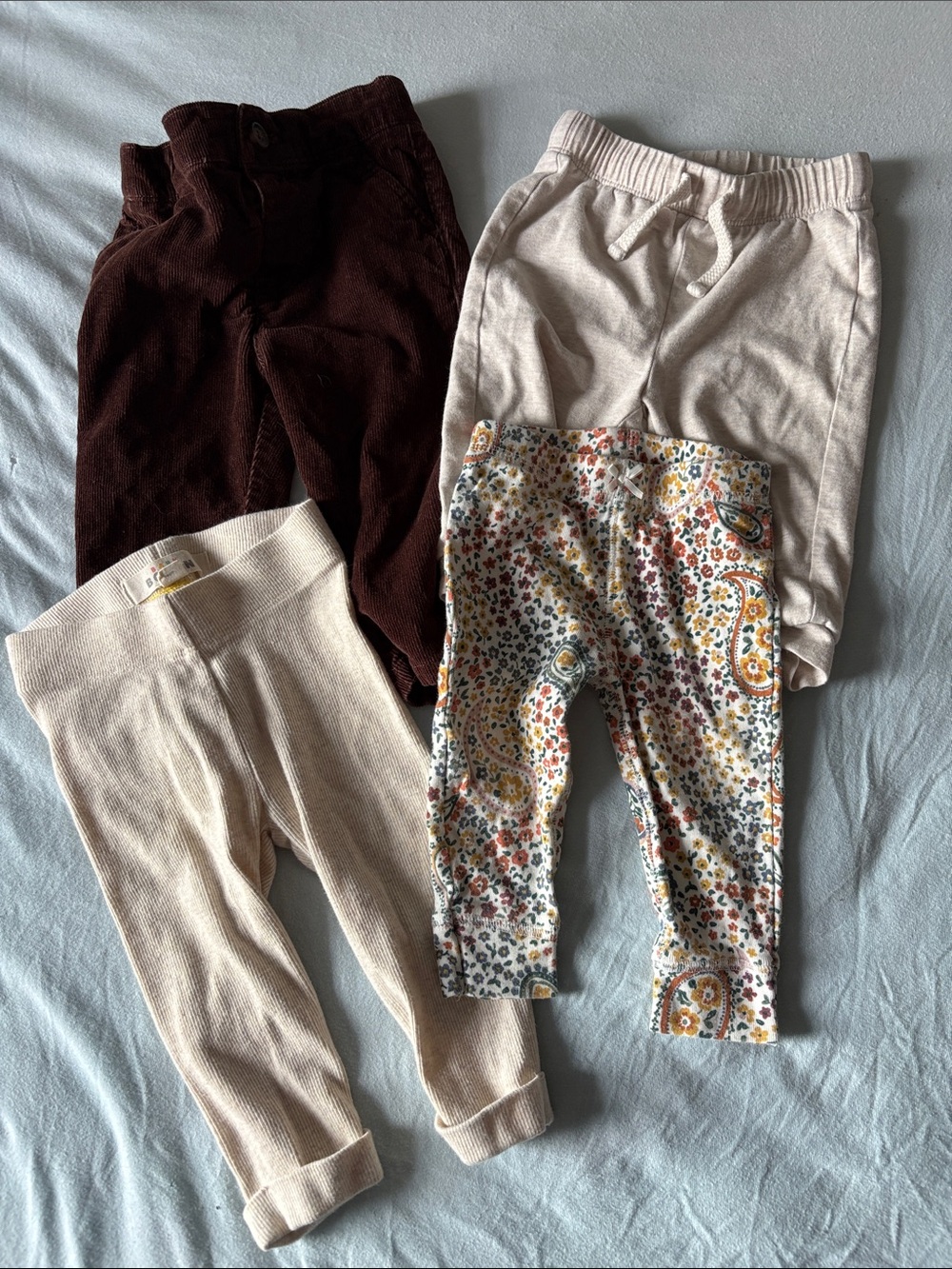 Fall/winter baby pants bundle